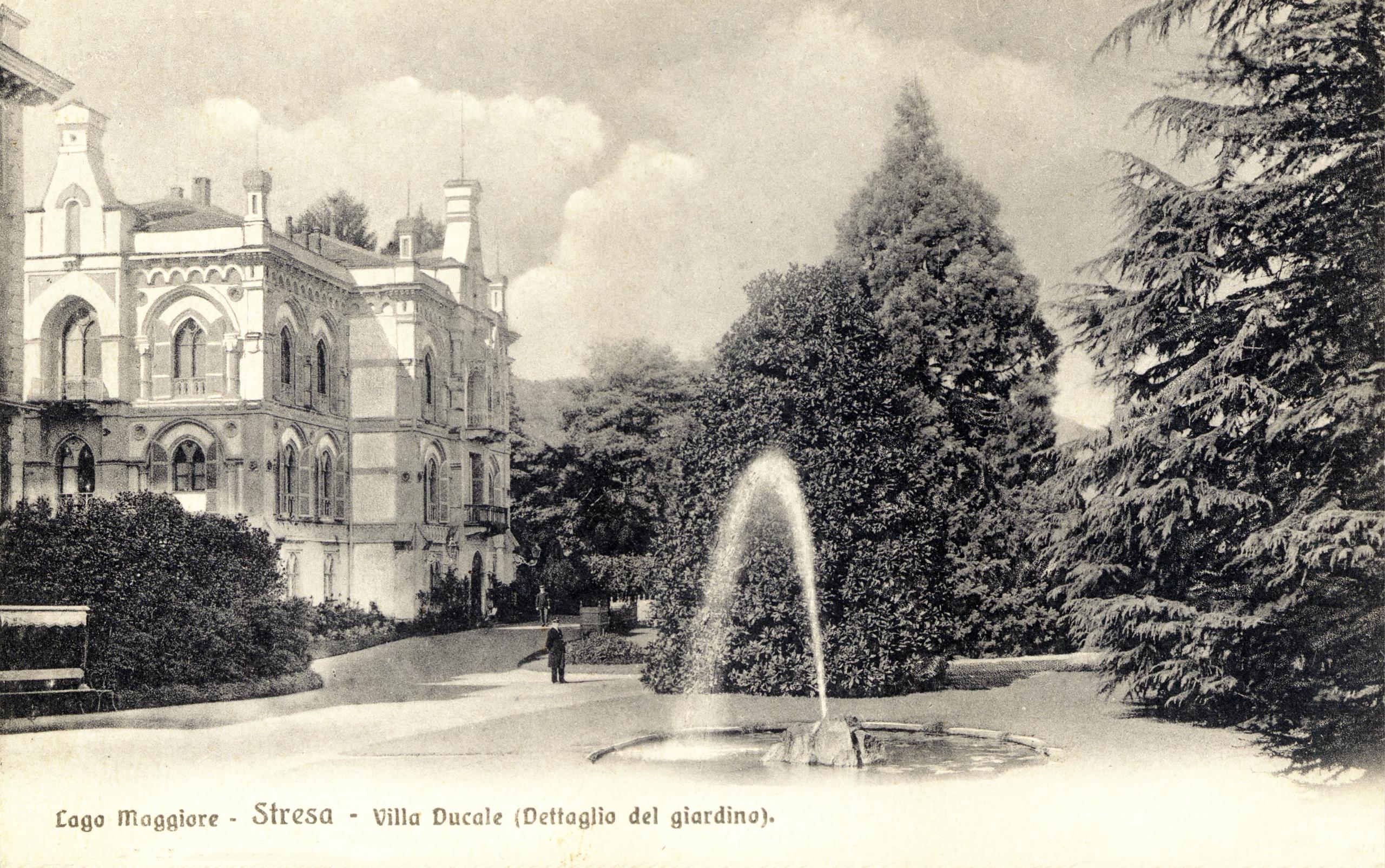 m villa duchessa di genova fontaana palazzina